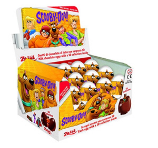 Picture of Zaini Surprise Choc Eggs Scooby Doo GF x24